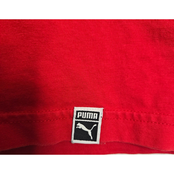 Puma x Sonic The Hedgehog Mens Dr Eggman T Shirt Medium Red Crew Streetwear Tee - Picture 2 of 7